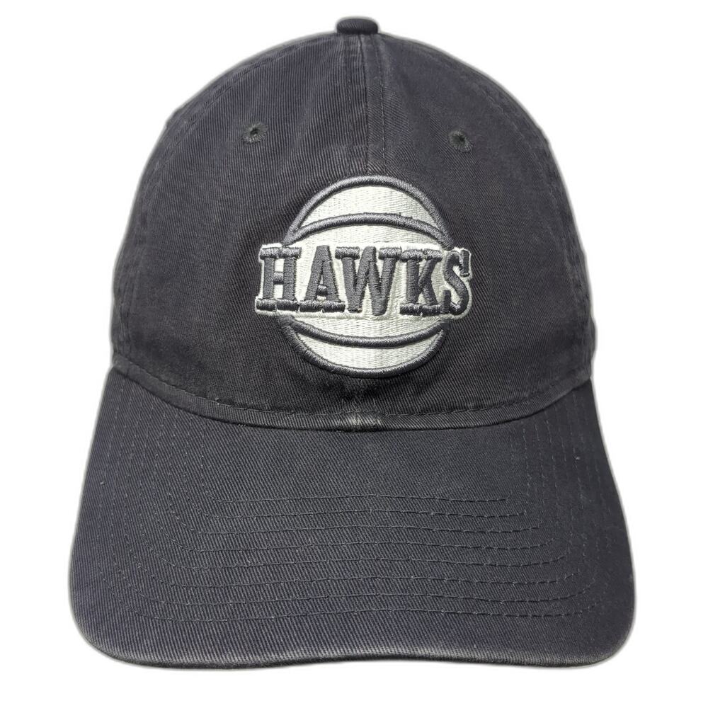 Hawks Slideback Baseball Cap Solid Gray One Size … - image 1